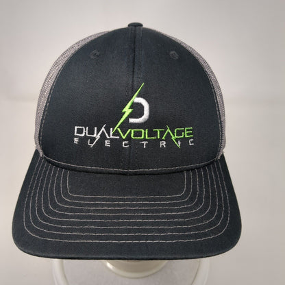 Dual Voltage Electric Snapback Trucker Hat Black OSFA Mesh Back