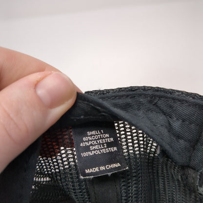 Hawkins Companies Snapback Trucker Hat Red OS Adjustable Mesh Back Richardson