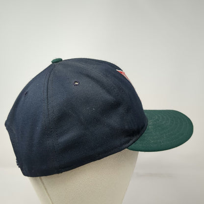 Pro-Line Snapback Blue Green One Size Wildcat Mascot Hat Made in USA Two-Tone