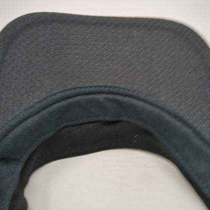 Augusta Sportswear Visor Black One Size Skull Pistons Mesh Strapback Hat Biker