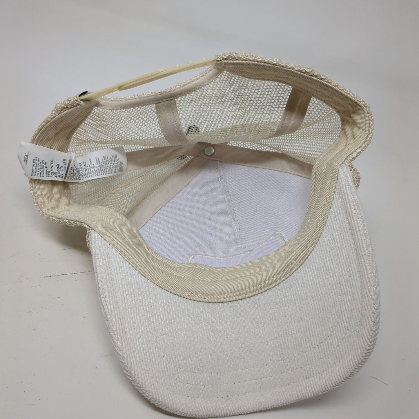 RVCA Snapback Trucker Hat Multicolor One Size Adjustable Mesh Back 6 Panel