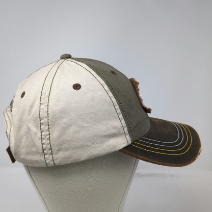 K-Products Simplot Baseball Cap Gray Brown One Size Contrast Stitching Hat