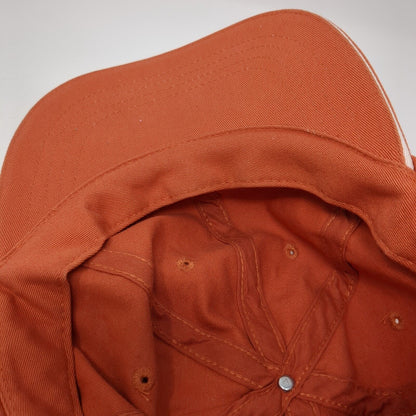 Faded Glory Slideback Hat Orange One Size Adjustable Sequin 6 Panel