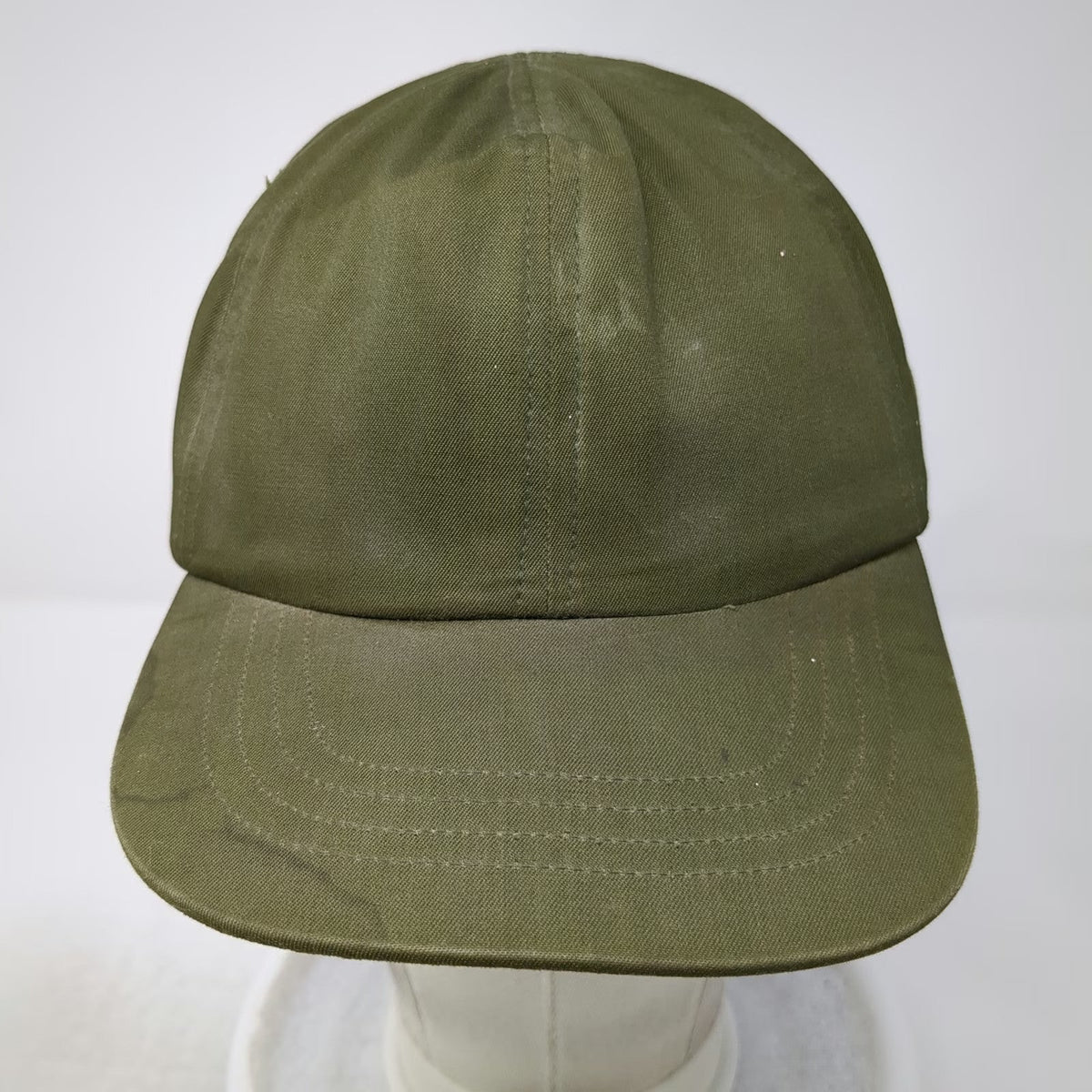 US Military Baseball Cap Green 7 Fitted Sun Hat Rigid Visor Cotton Utility Work