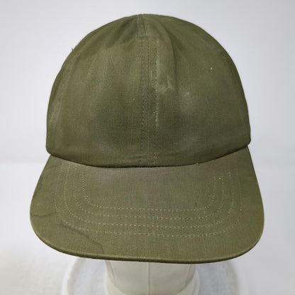 US Military Baseball Cap Green 7 Fitted Sun Hat Rigid Visor Cotton Utility Work