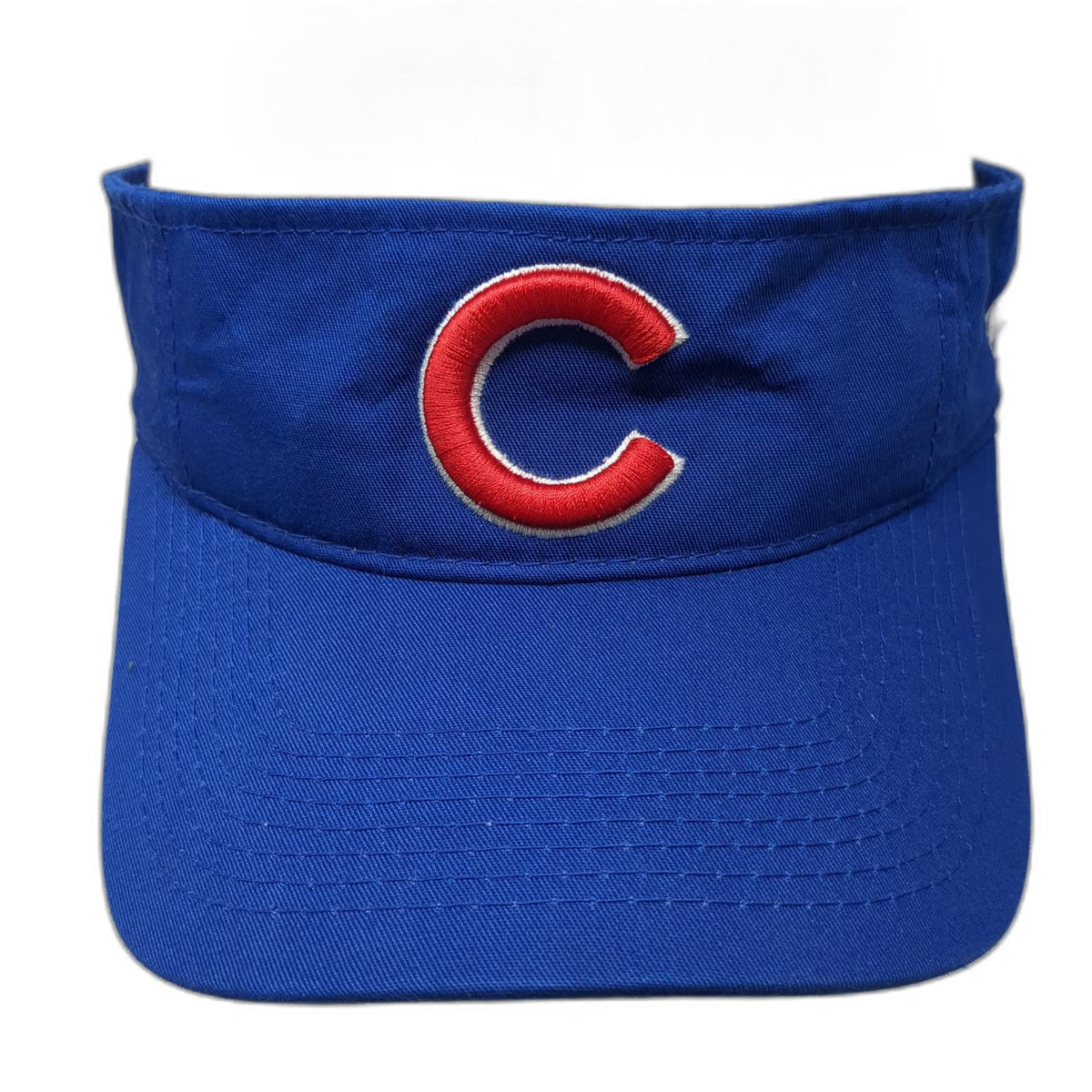 Chicago Cubs MLB OC Sports Visor Blue One Size OSFM Embroidered Adjustable Hat