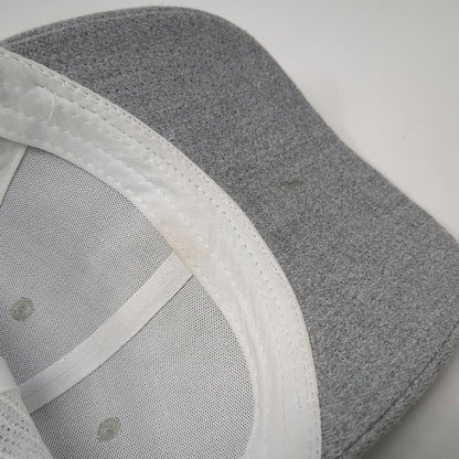Blue Sky Adventurest Mountain Logo Gray Trucker Hat One Size Mesh Snapback