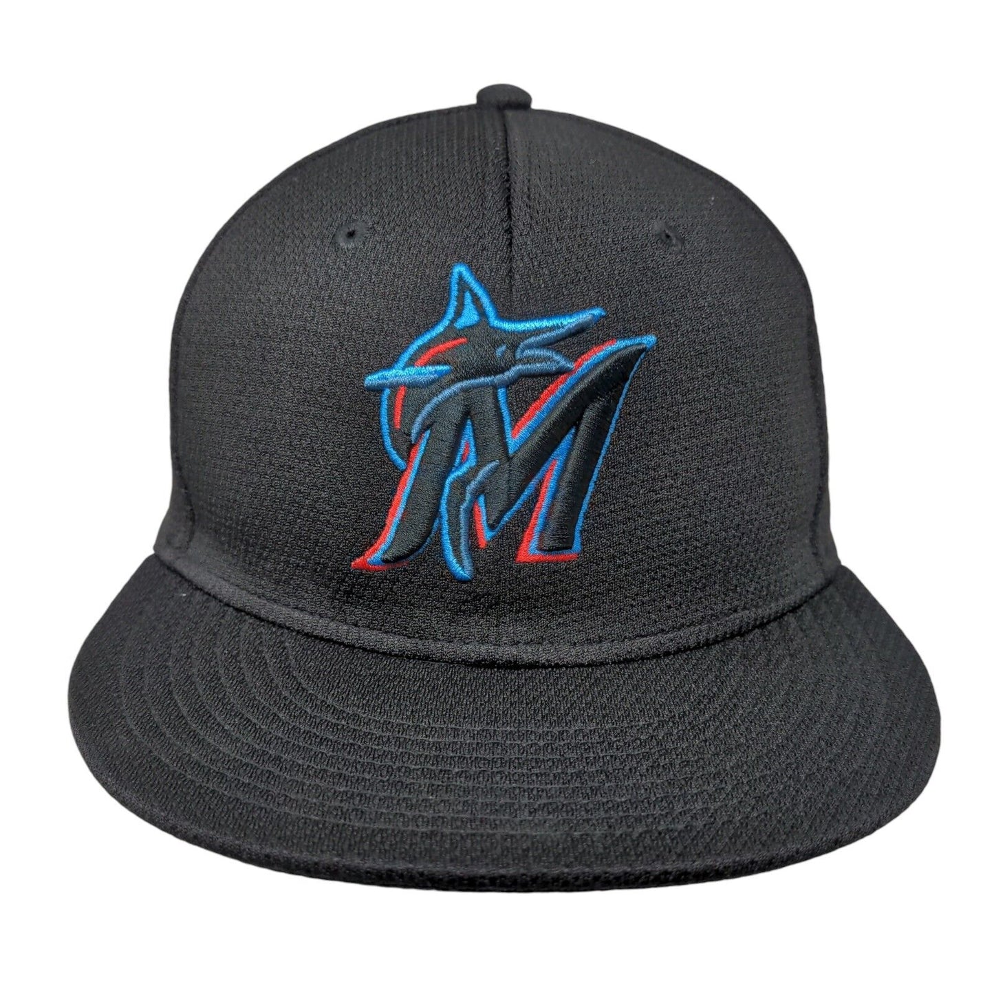 Florida Marlins Strapback Hat Black OSFM Embroidered Logo OC Sports MLB