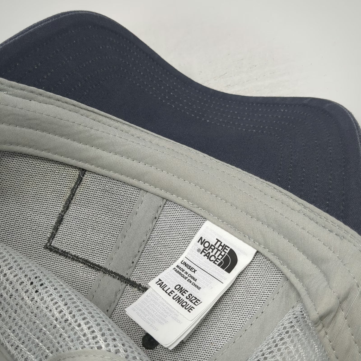 The North Face Trucker Hat Gray One Size Snapback Mesh Alpine Specialist Patch