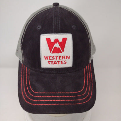 Western States Snapback Mesh Back Trucker Hat Multi One Size CAT