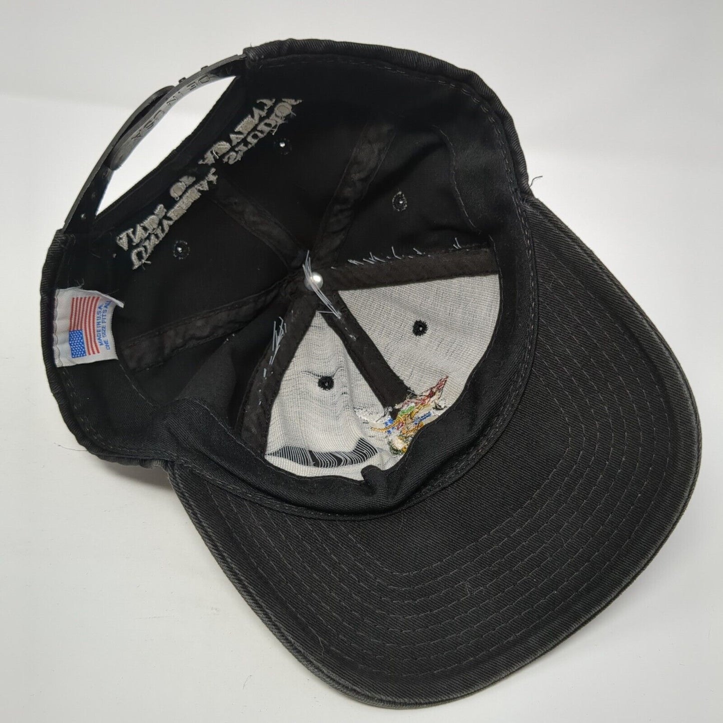 Universal Studios Islands of Adventure Snapback Hat Black One Size
