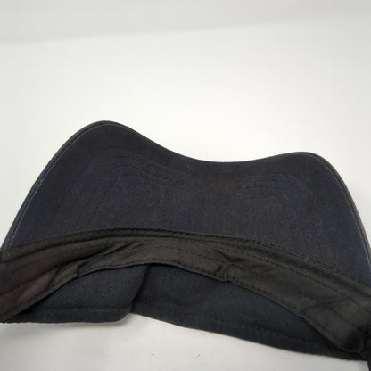 Qdoba Strapback Sun Visor Hat Black One Size Adjustable Embroidered