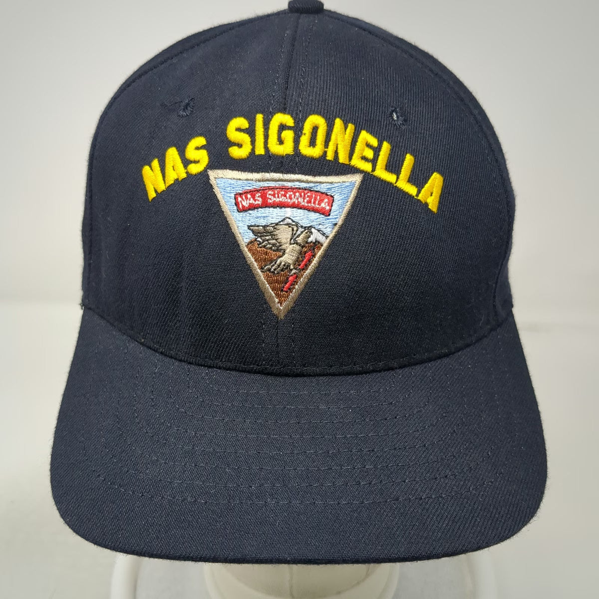 Pacific Crest Snapback Blue One Size NAS Sigonella US Navy Made in USA Hat