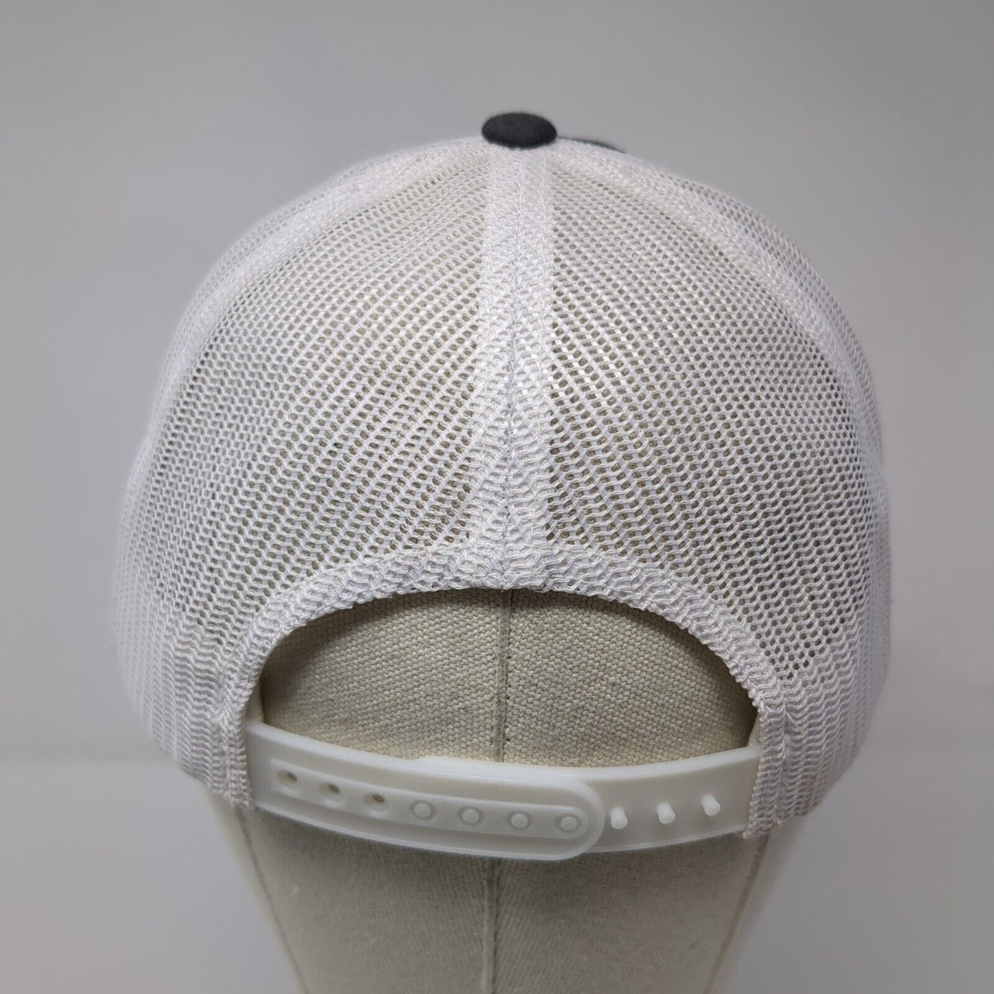 83 Snapback 112 Trucker Hat Gray One Size Adjustable Mesh Back Richardson