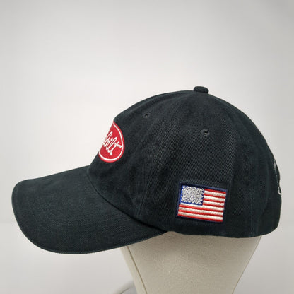 Peterbilt Of Sioux City Body Shop Strapback Hat Black OS Adjustable Embroidered