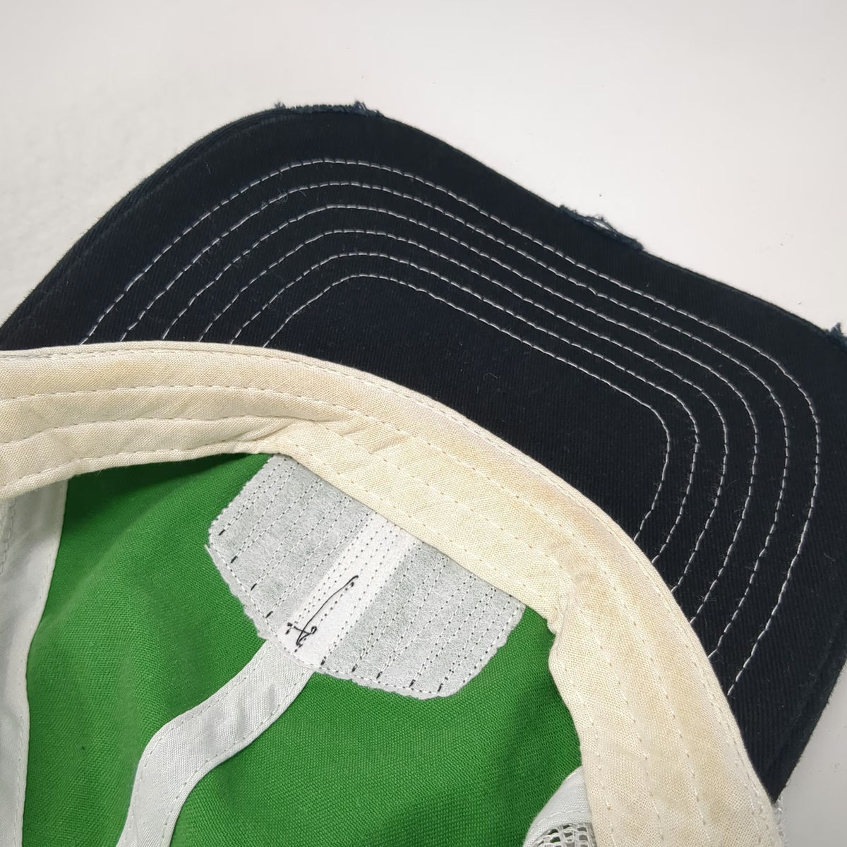 K-Products Baseball Cap Green OSFM Simplot Patch Mesh Back Strapback Trucker Hat