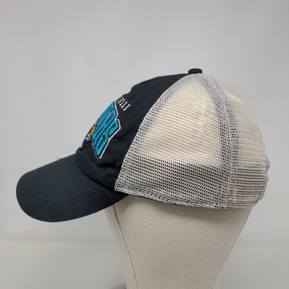 NFL Men's Snapback Mesh Back Hat Black OSFA Embroidered Jacksonville Jaguars