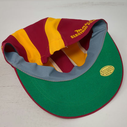 Makita 5 Panel Cap Red Yellow One Size Electric Power Tools Spun Rayon Japan Hat