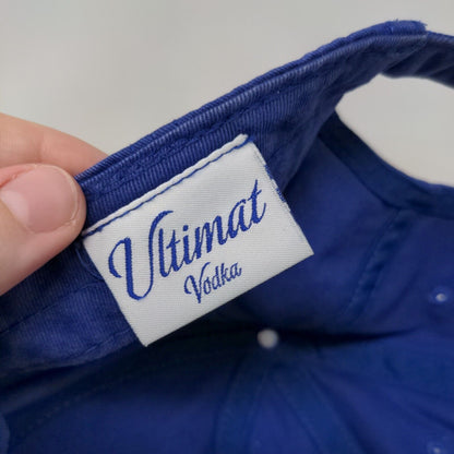 Ultimat Vodka Slideback Hat Blue OSFM Adjustable Embroidered 6 Panel