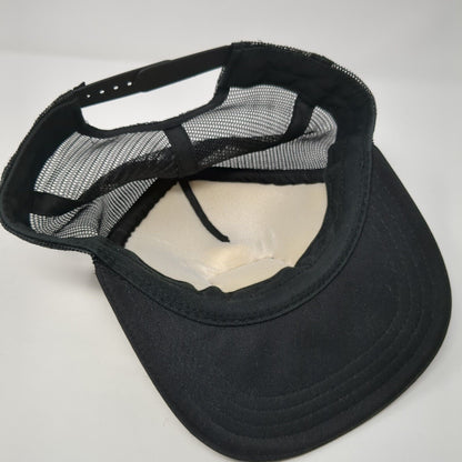 VANS Off The Wall Original Since 1966 Snapback Trucker Hat Black OS Mesh Back