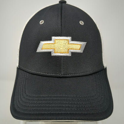 Cruisin Sports Chevrolet Hat Baseball Cap Black One Size Mesh Back Fitted Bowtie