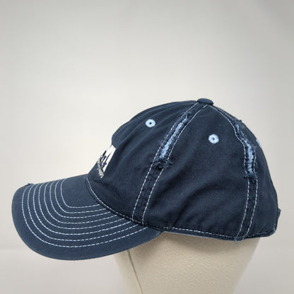 MWI Veterinary Supply Strapback Hat Blue One Size Embroidered District
