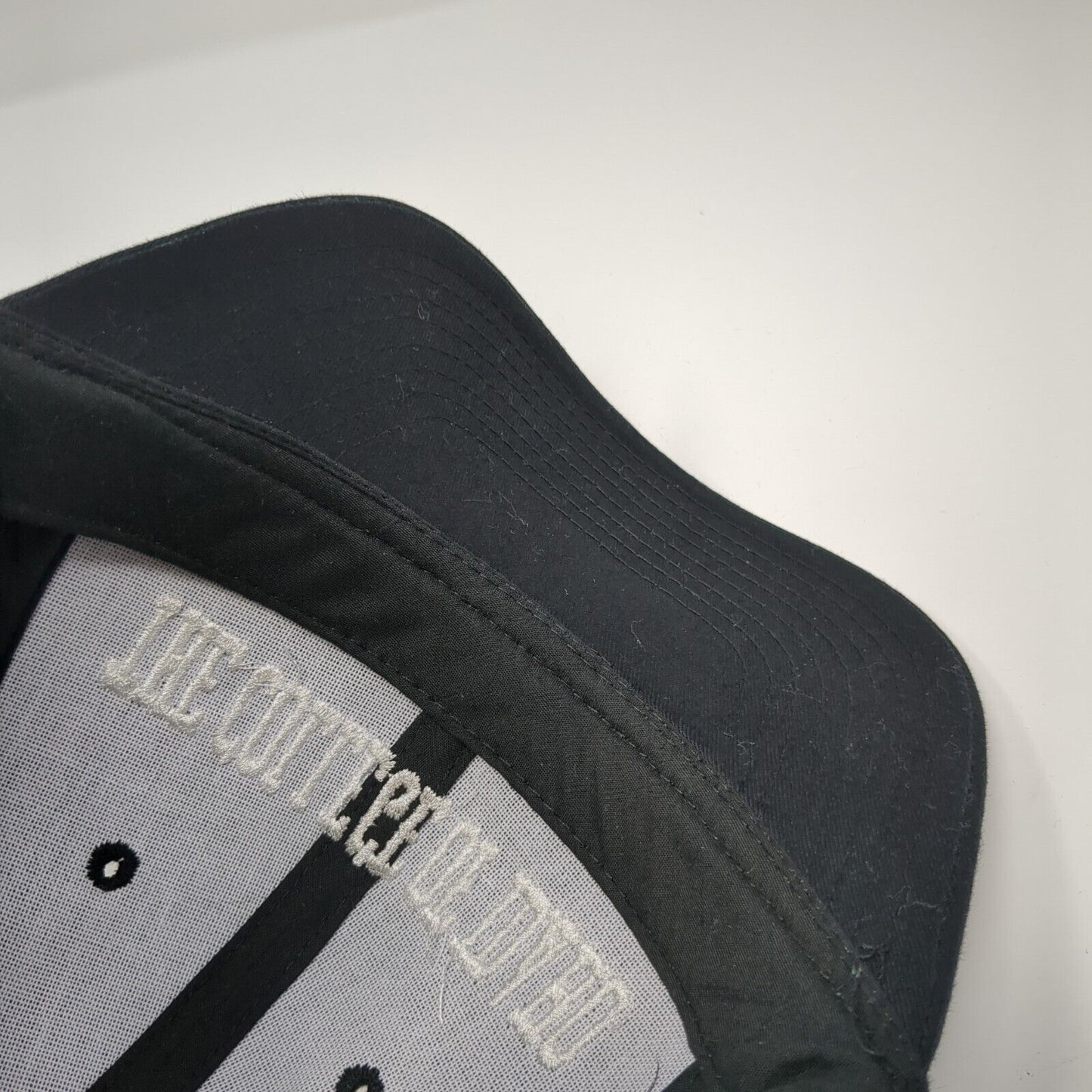 The College Of Idaho Strapback Hat Black One Size Adjustable Otto
