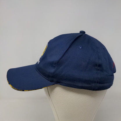 Indiana Pacers Men's Slideback Hat Blue Adjustable Embroidered Blood Drive Logo