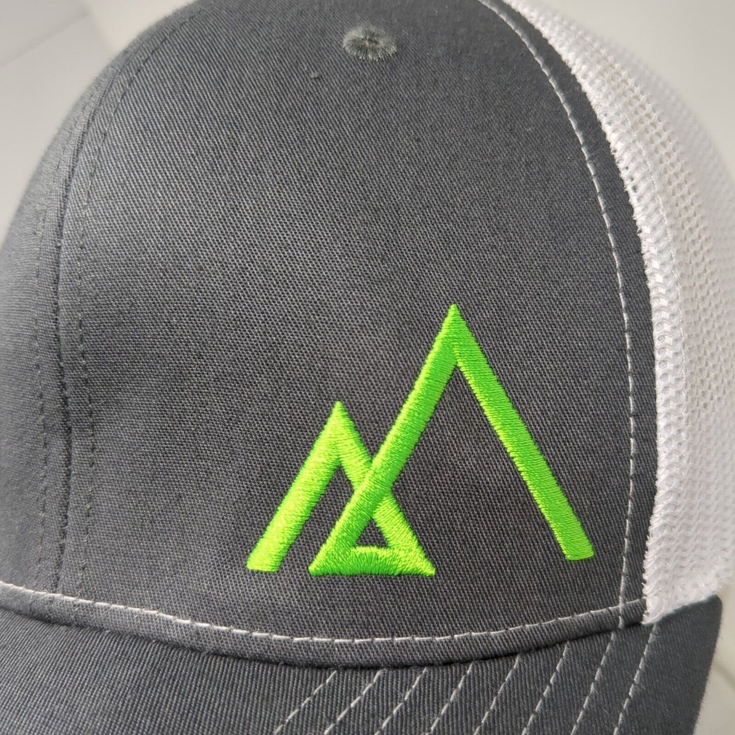 Empire Title & Escrow Snapback Trucker Hat Gray OSFA Mesh Back Colorblock