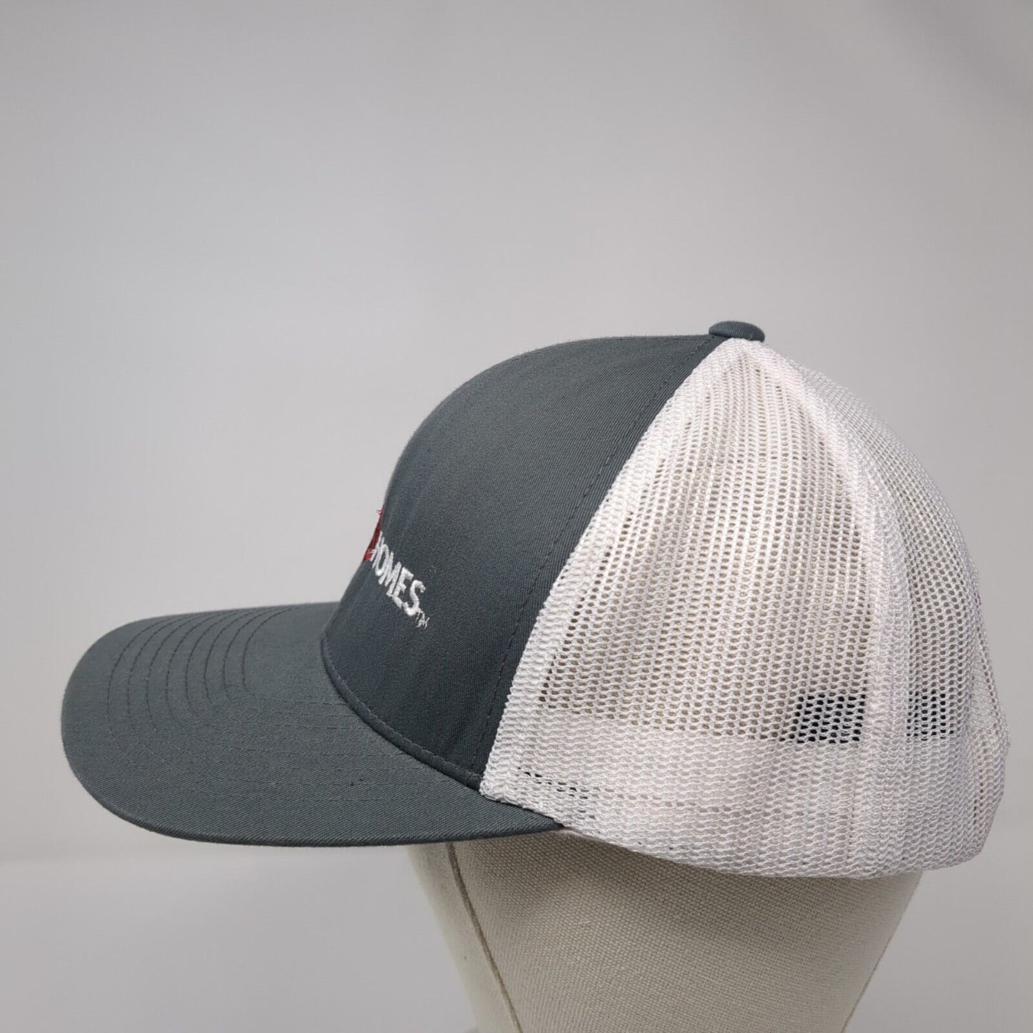 Status Homes Snapback Trucker Hat Gray OS Adjustable Mesh Back Pacific Headwear
