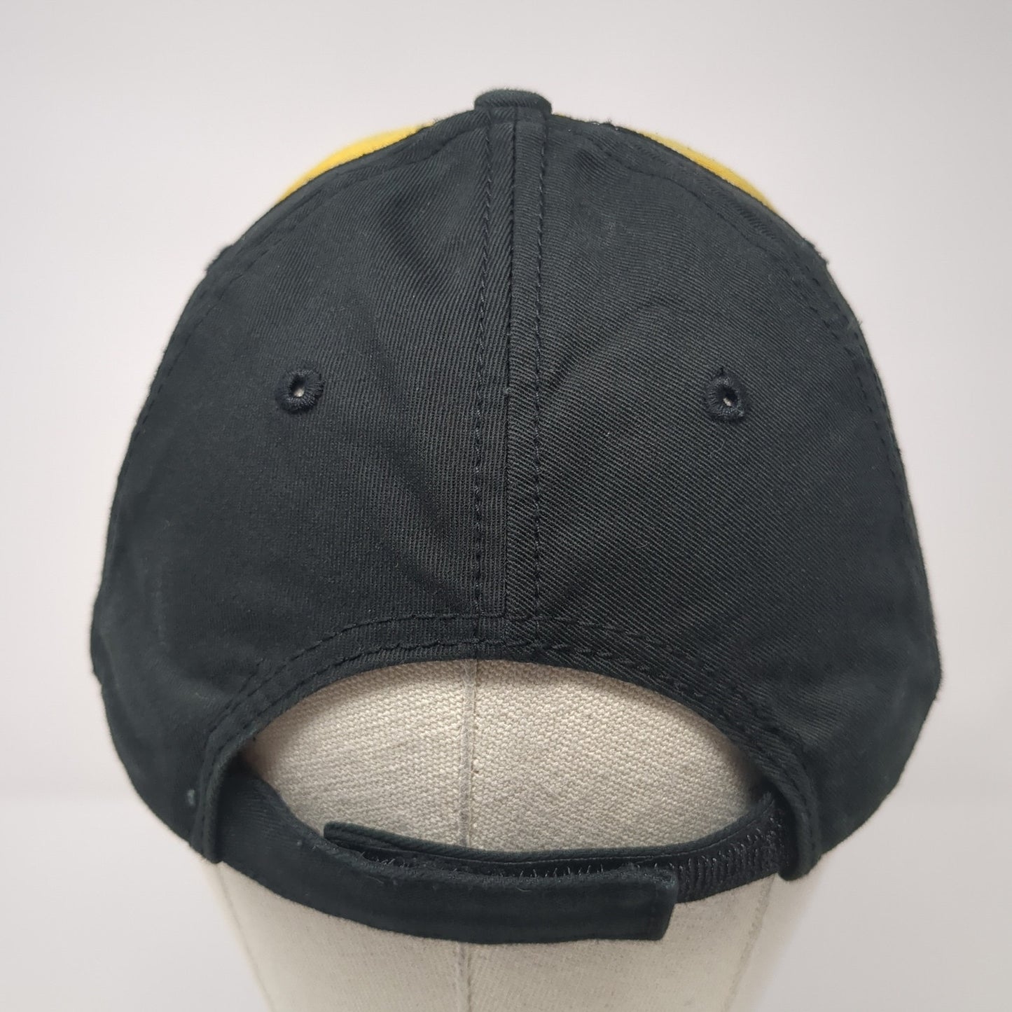 CAT Strapback Hat Multi One Size Embroidered Logo Adjustable Colorblock