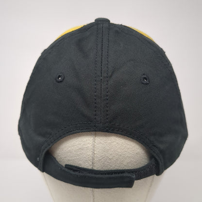 CAT Strapback Hat Multi One Size Embroidered Logo Adjustable Colorblock