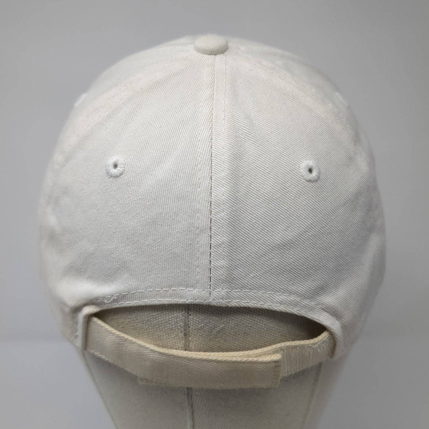 Mickey Mouse Strapback Baseball Cap White One Size Adjustable Disney Parks