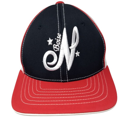 Boise N Fitted Mesh Back Trucker Hat Multi Youth 6 3/8-6 7/8 Mesh Back