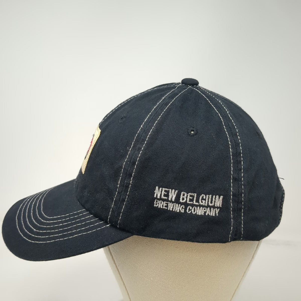Jones & Mitchell New Belgium Brewing Bicycle Black Baseball Cap One Size Hat