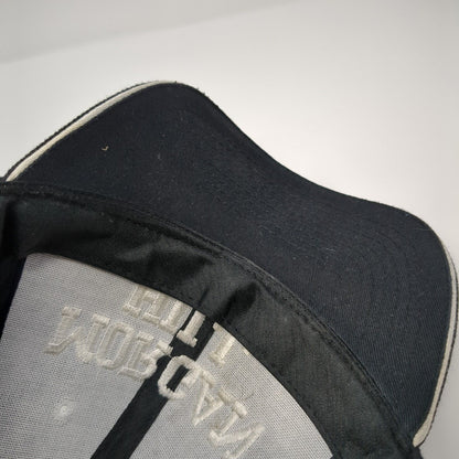 Morgan Hill Strapback Hat Black One Size Solid Adjustable Embroidered