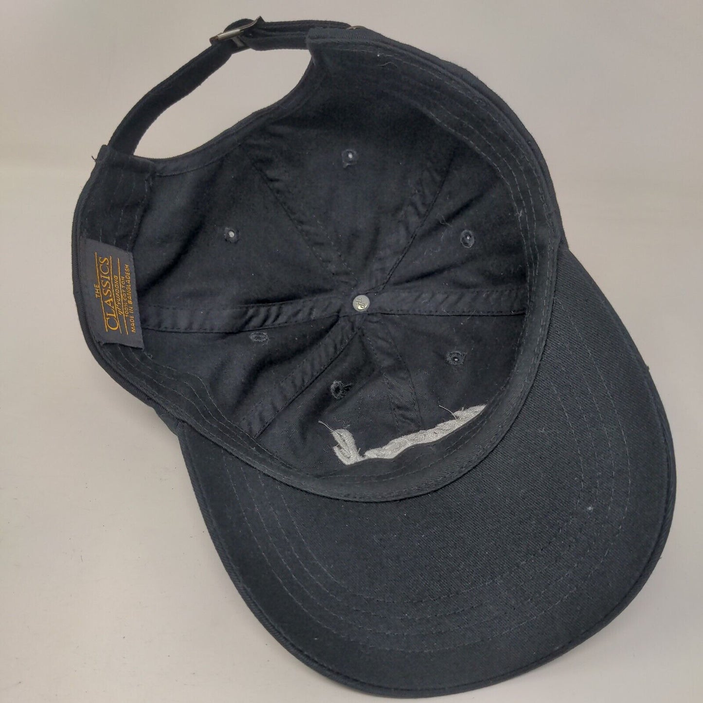 Dental Babe Slideback Hat Black OS Adjustable Embroidered The Classics Yupoong