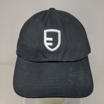 The Classics Yupoong Slideback Hat Black One Size Adjustable Embroidered 6 Panel