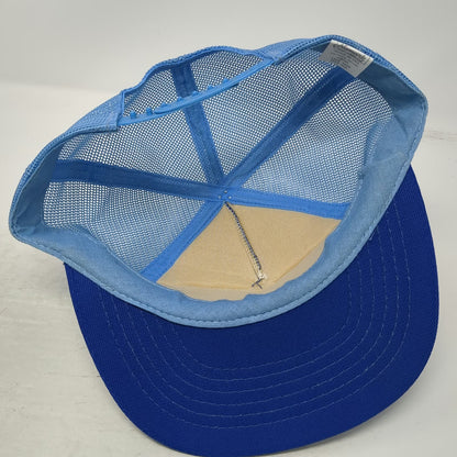 Namark Trucker Hat Blue Productive Parts Caterpillar Equipment Mesh Vintage
