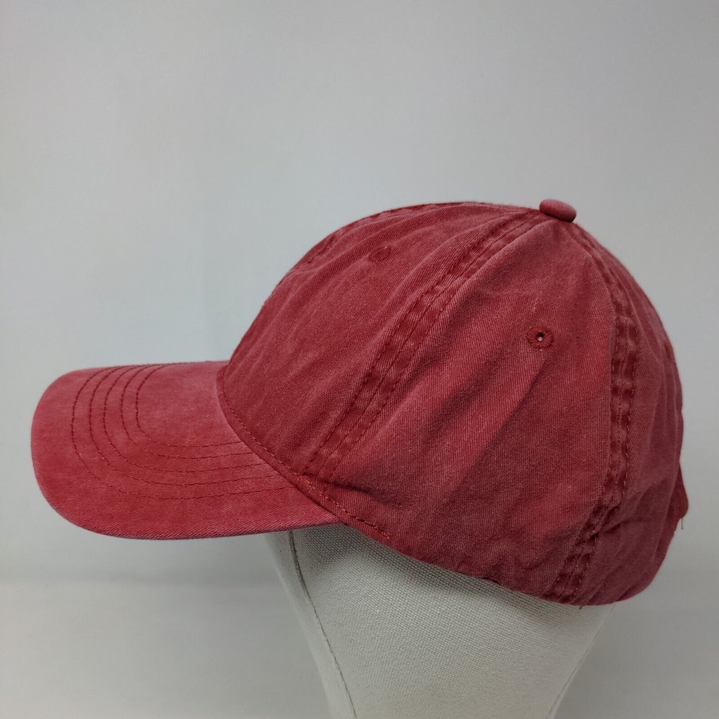 Unbranded Men's Slideback Hat Red Size OSFM Adjustable Blank