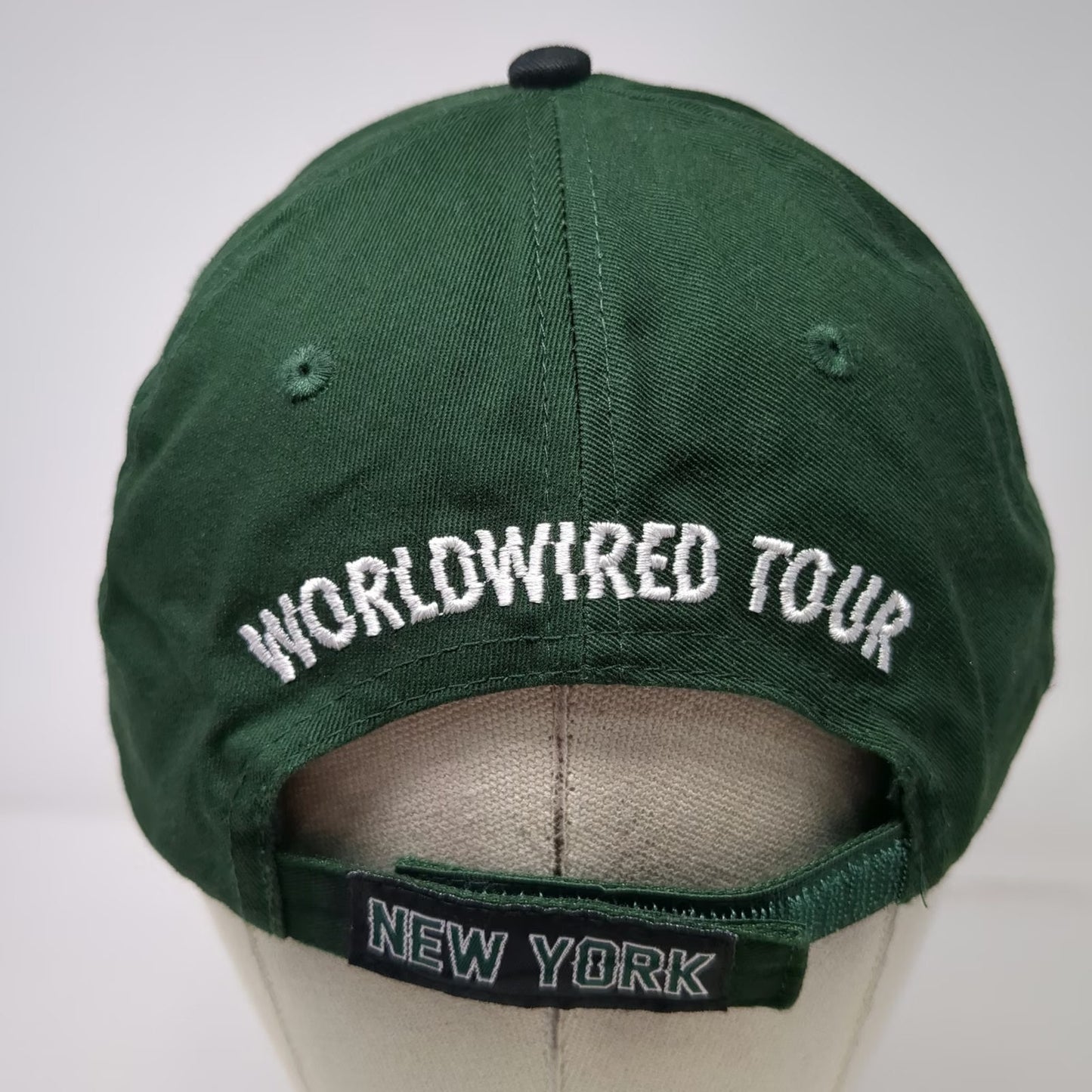 Metallica Worldwired Tour Green Black Baseball Cap One Size Strapback NY Hat