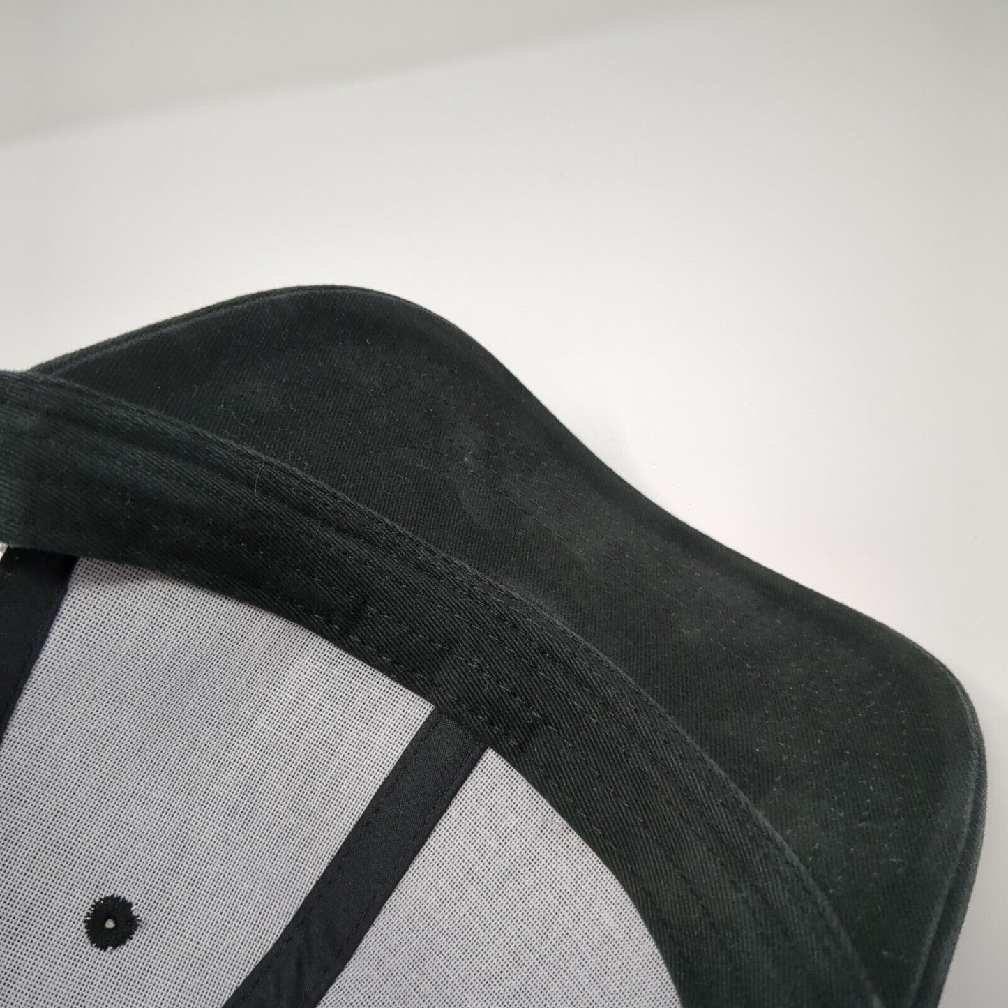 JBS Auctions Homedale ID Ponyback Trucker Hat Black OS Mesh Back Outdoor Cap