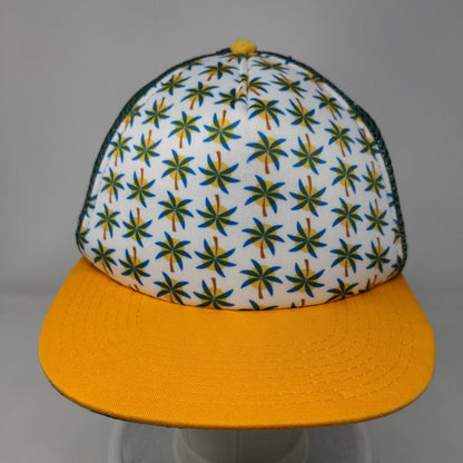 Pacific Counter Snapback Trucker Hat Multicolor OS Adjustable Mesh Back Pukka