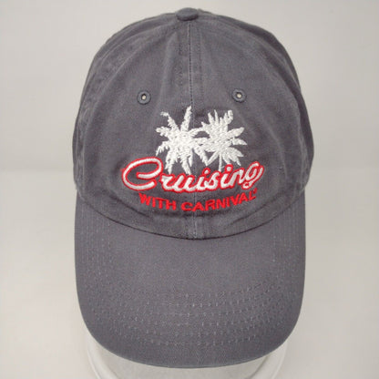Cruising With Carnival Slideback Hat Gray OSFA Embroidered Newhattan