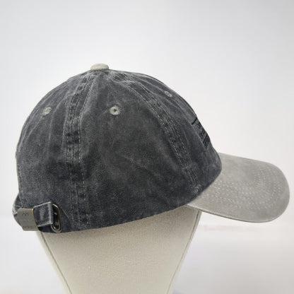 Port Authority Gray One Size Baseball Cap Acid Wash Slideback Accountant Hat