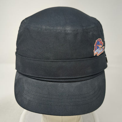 Nike Boise State Broncos NCAA Army Cap Black One Size Hat Elastic Back Side Logo