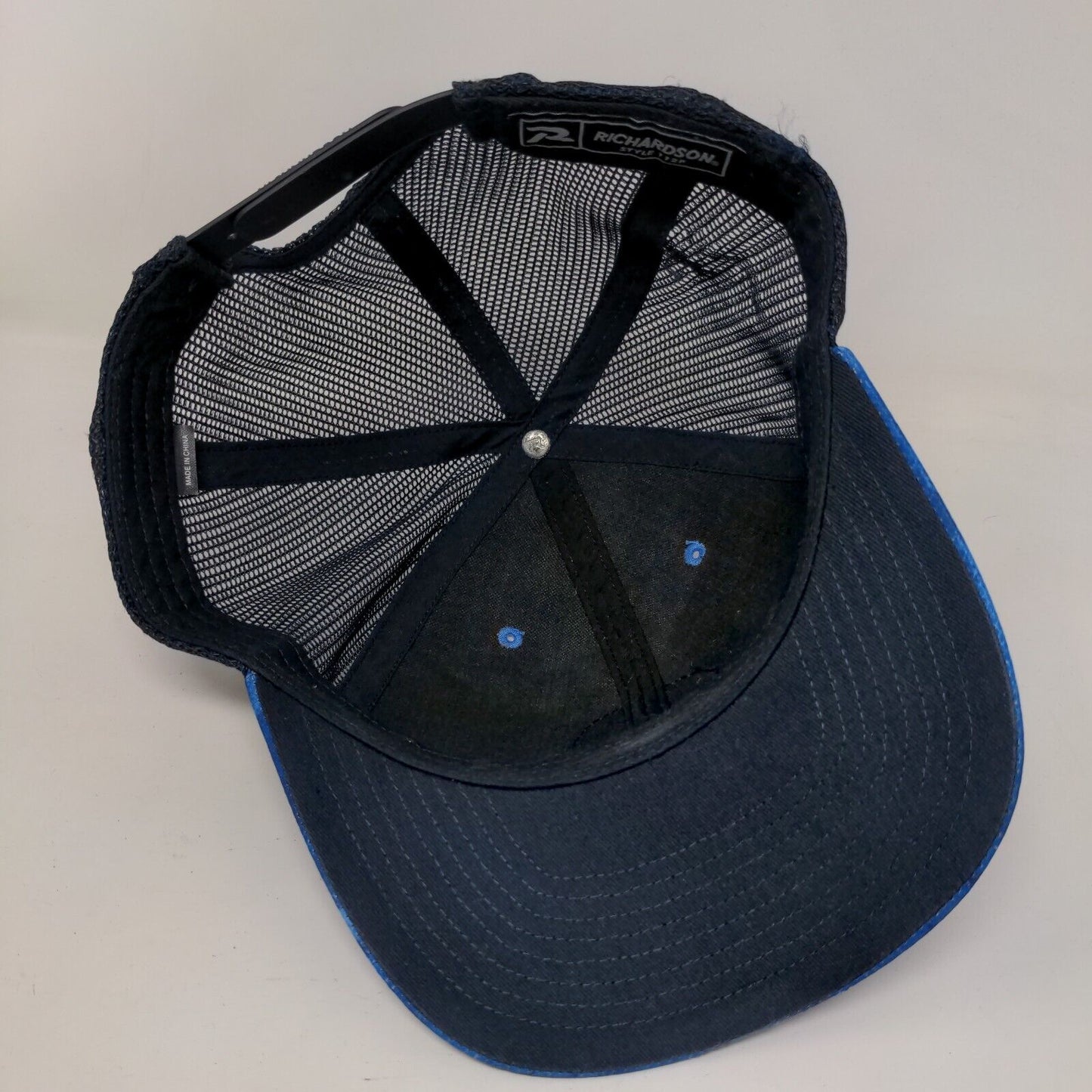 Locals Only Boaters Republic Snapback Trucker Hat Blue One Size Richardson
