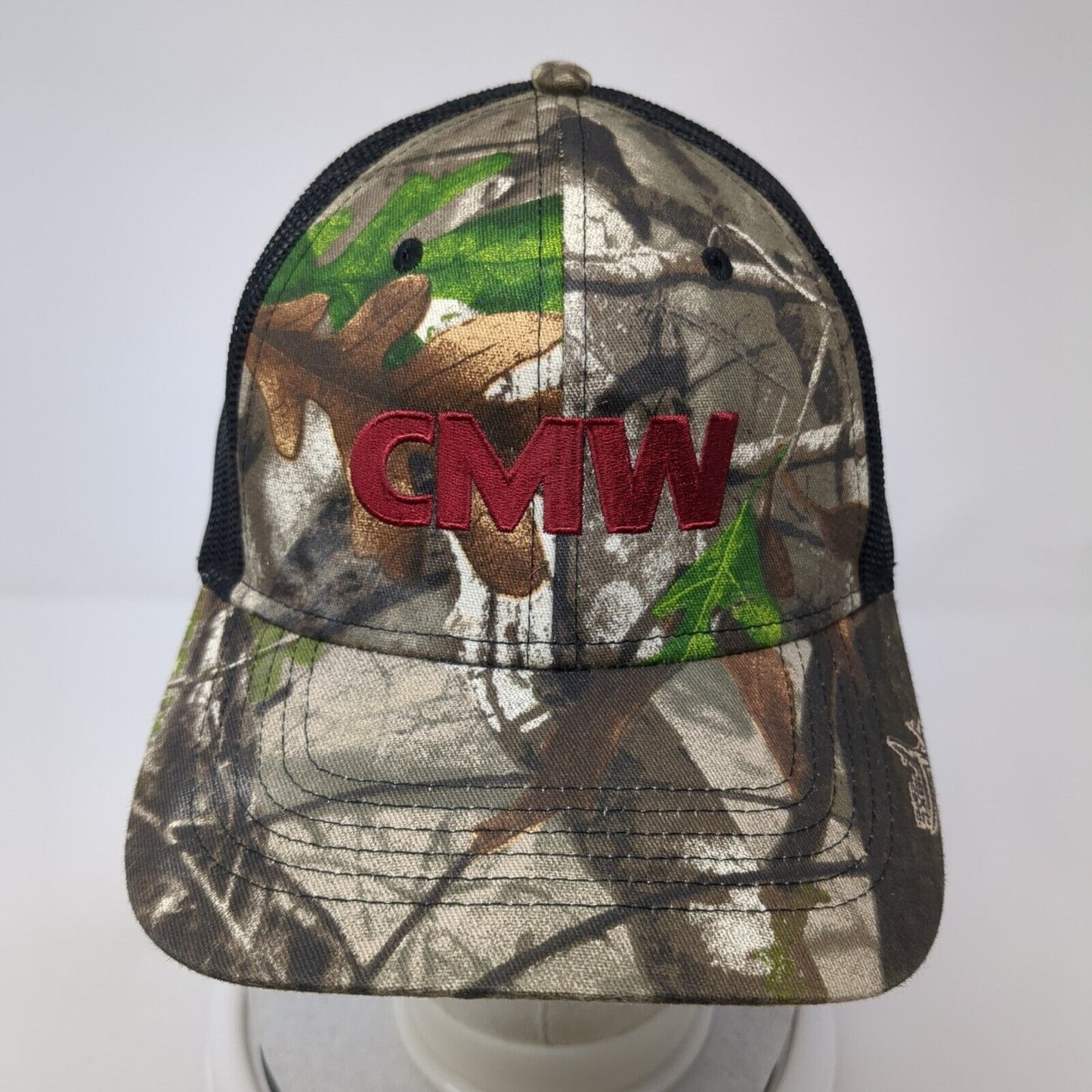 CMW Snapback Trucker Hat Camouflage One Size Adjustable Mesh Back Cap America