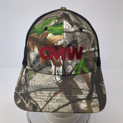 CMW Snapback Trucker Hat Camouflage One Size Adjustable Mesh Back Cap America
