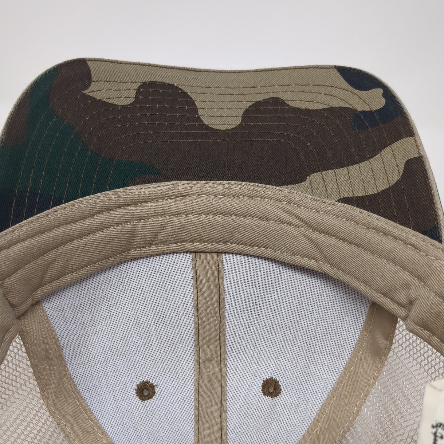 Eckert's Est. 1837 Trucker Hat Multicolor OS Adjustable Camouflage Mesh Back